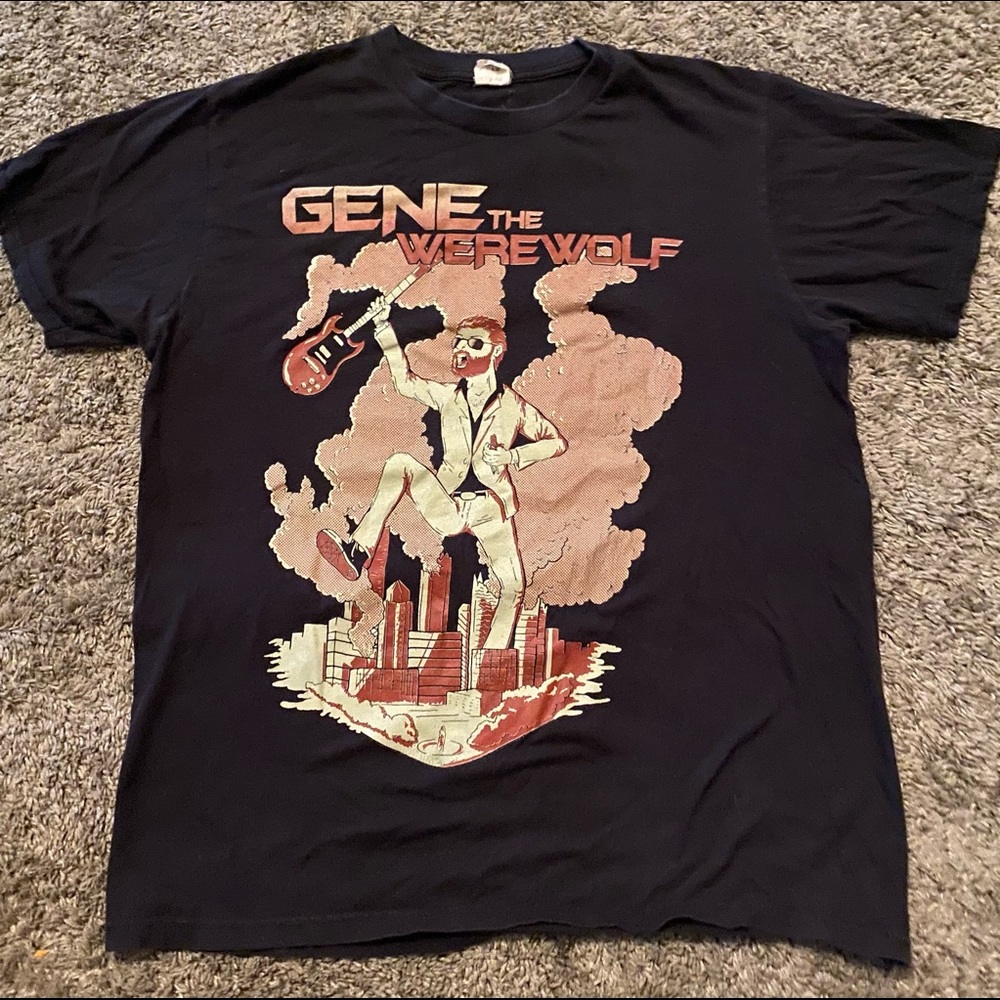 VTG gene‎ the werewolf Hanes shirt large